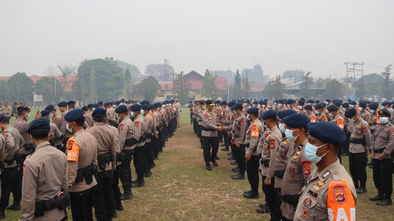Dukungan 210 Personel Tambahan, Polda Kalteng Fokus Tangani Karhutla di Enam Wilayah Rawan