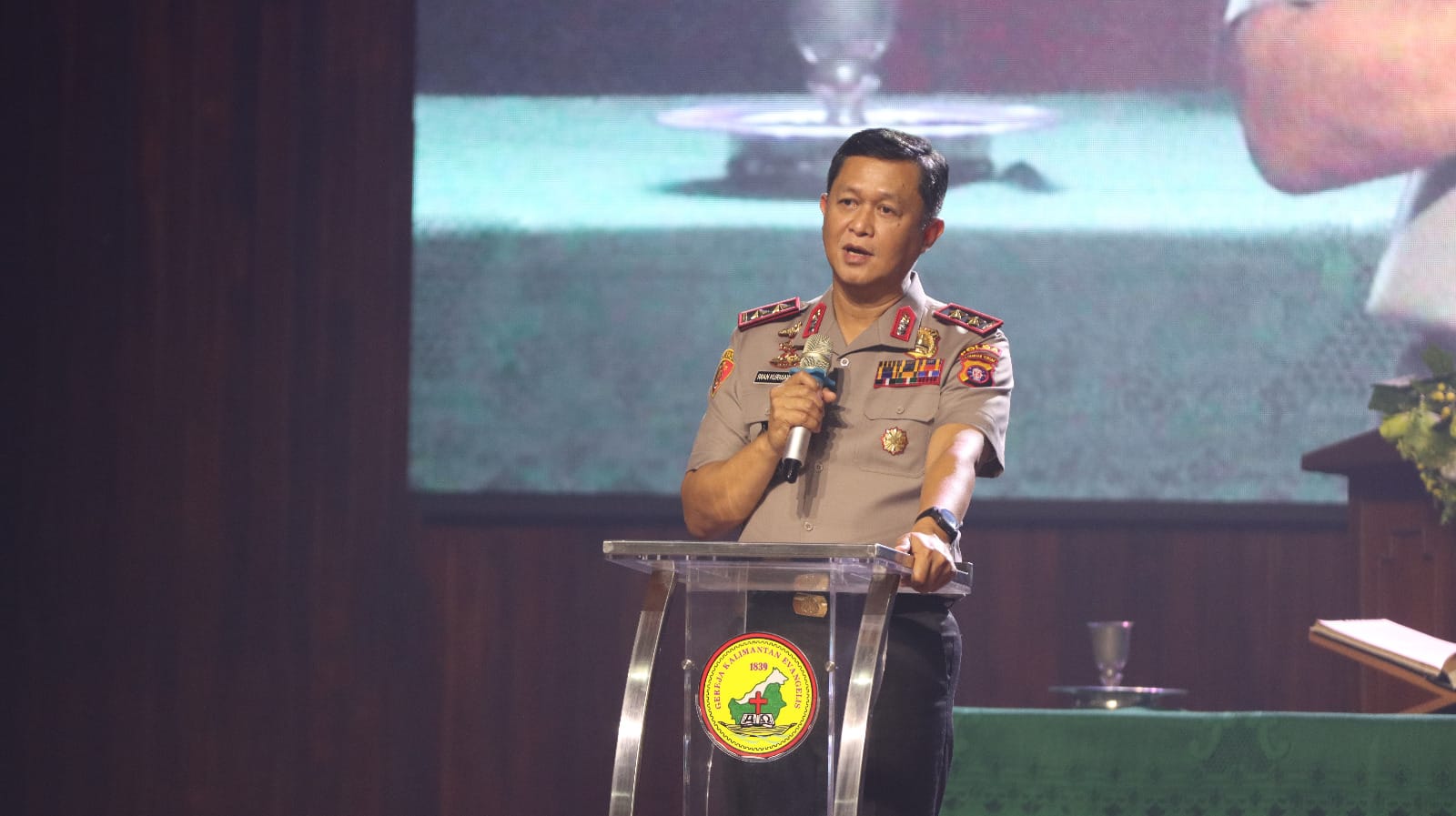 Kapolda Kalteng Gelar Minggu Kasih, Bangun Silaturahmi dan Kedekatan dengan Jemaat Gereja