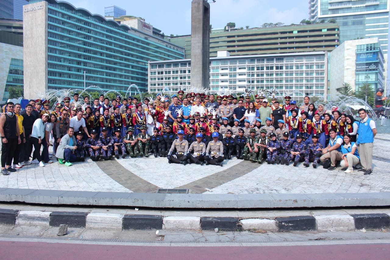 Wakapolri Pimpin Upacara Purna Tugas FPU 7 Minusca, 140 Personel Terima Penghargaan