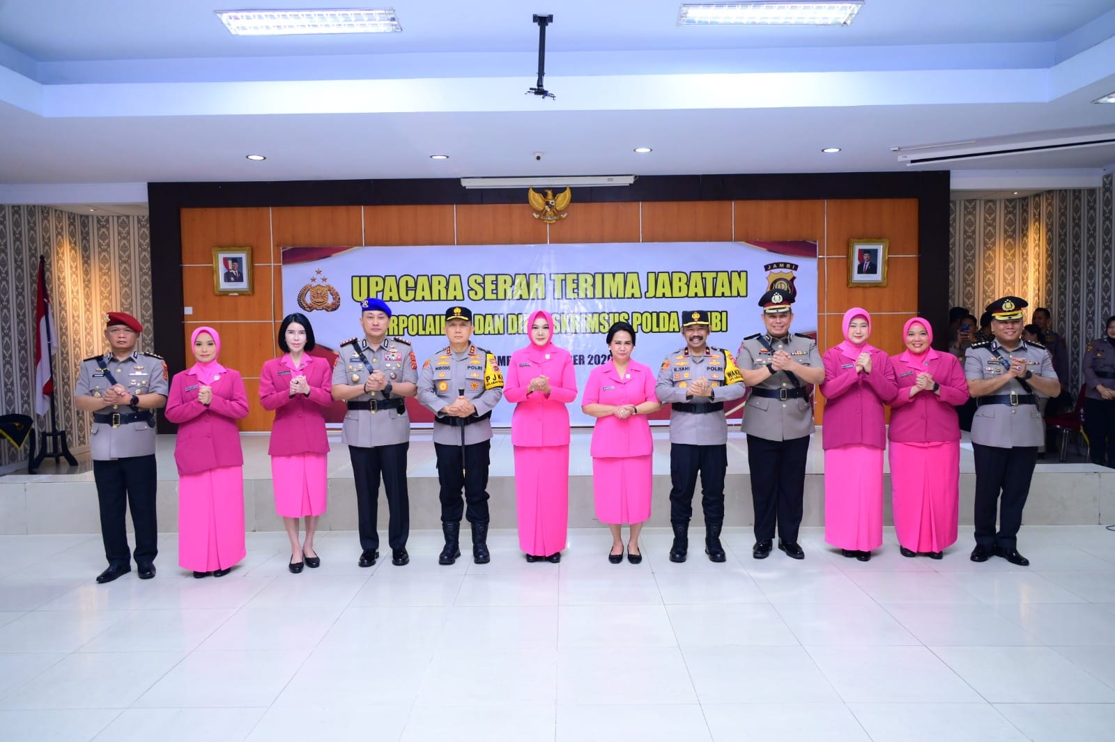 Rotasi Jabatan di Polda Jambi, Kapolda Tekankan Profesionalisme dan Penguatan Kinerja