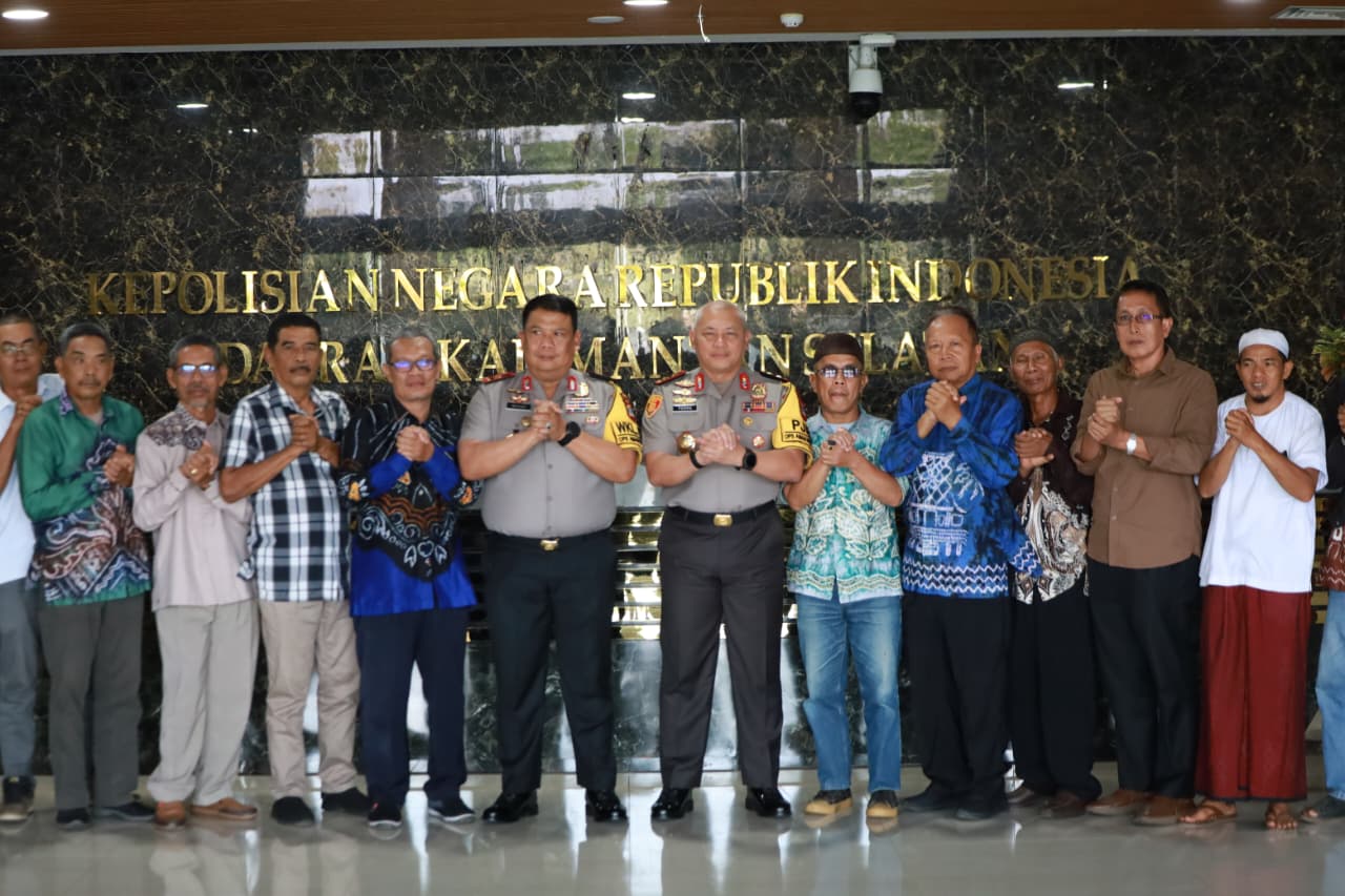 Kapolda Kalsel Gelar Silaturahmi Bersama Masyarakat, Sukseskan Program 100 Hari Kapolri