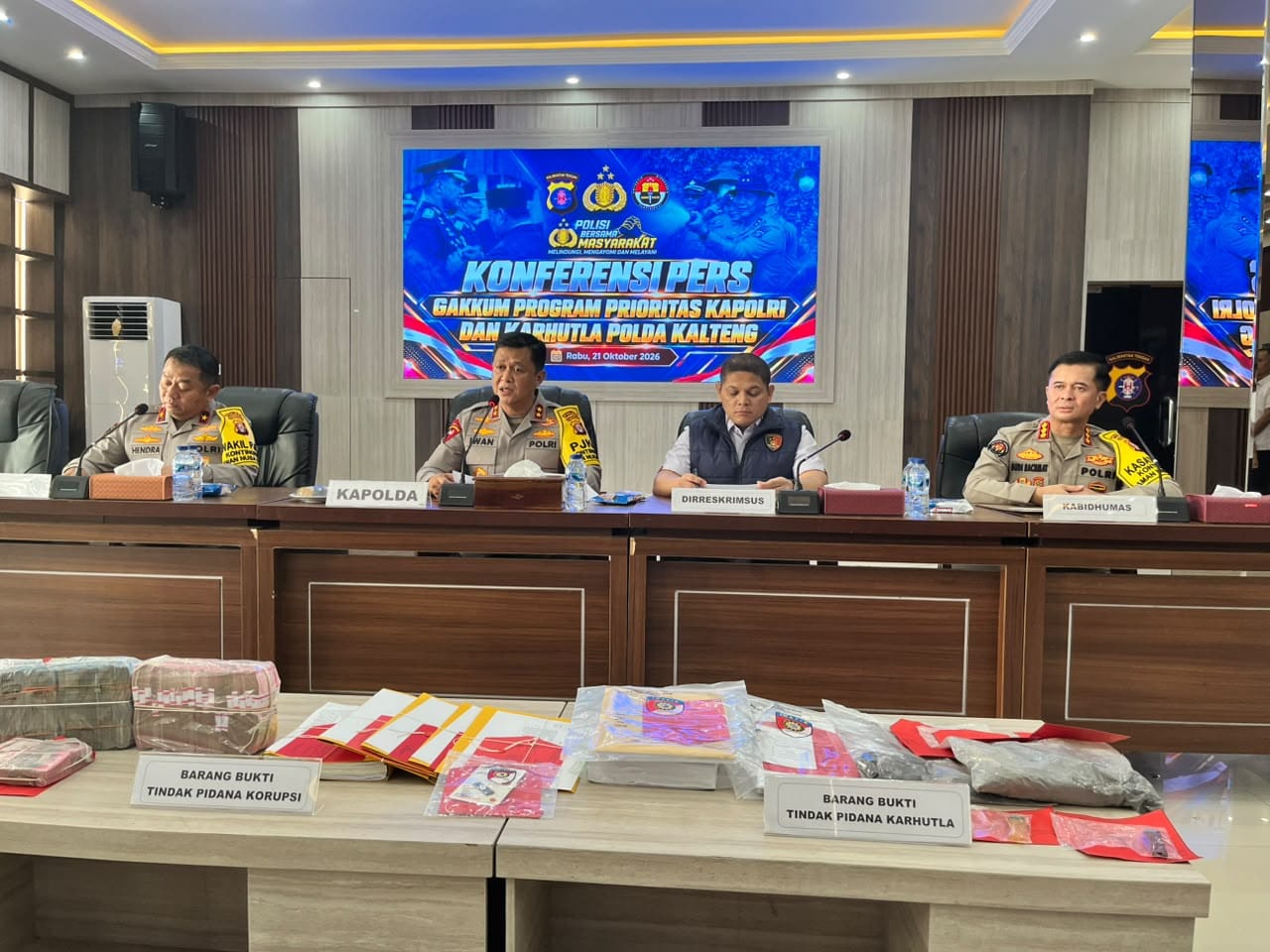 Timbun 9,9 Ton BBM Ilegal, 23 Tersangka Berhasil Diamankan Polda Kalteng
