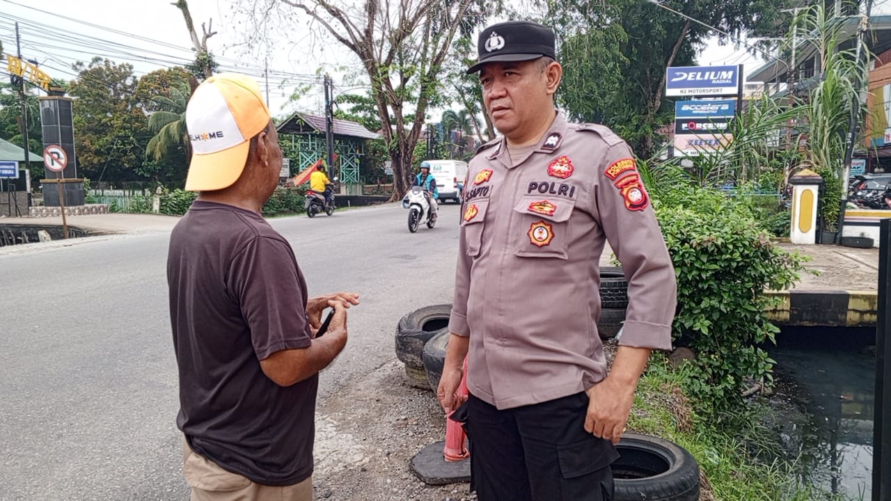 Patroli Enggang Selatan Hadir di SPBU Imbon, Pastikan Distribusi BBM dan Arus Lalu Lintas Tetap Lancar