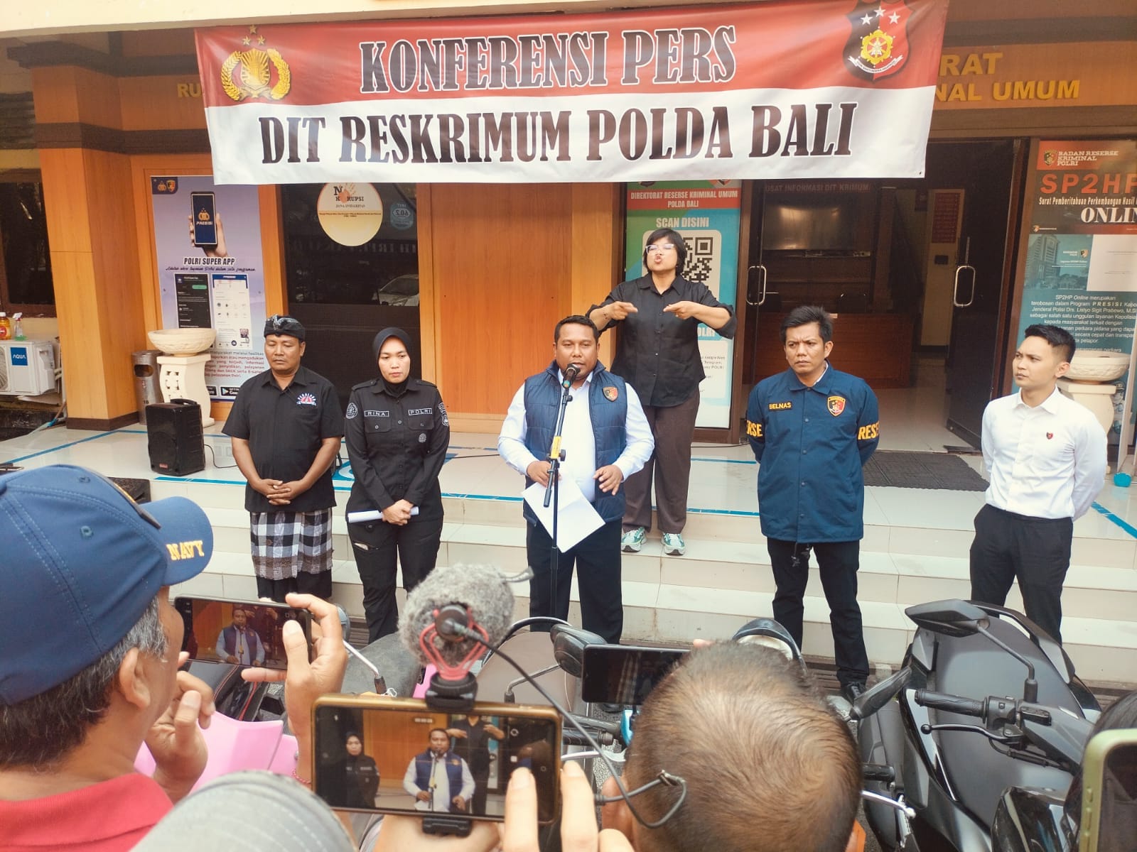 Ungkap Komplotan Curanmor Tim Resmob Polda Bali Amankan 8 Tersangka dari 13 TKP