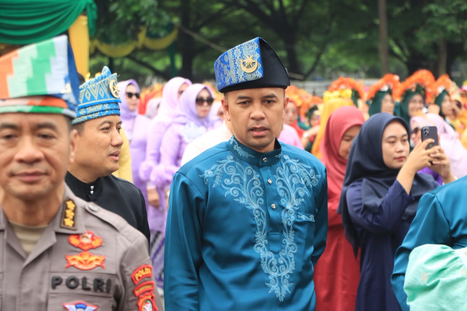 HUT ke-255 Kota Pontianak, Kapolresta Hadiri Upacara Bertema Pontianak Tangguh Bersahabat