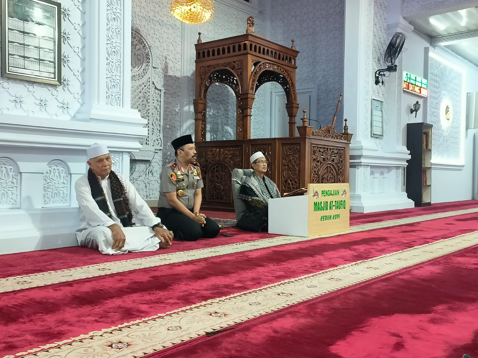Subuh Keliling di Jambi, Wakapolda Serukan Pentingnya Keamanan dan Perlindungan Generasi Muda