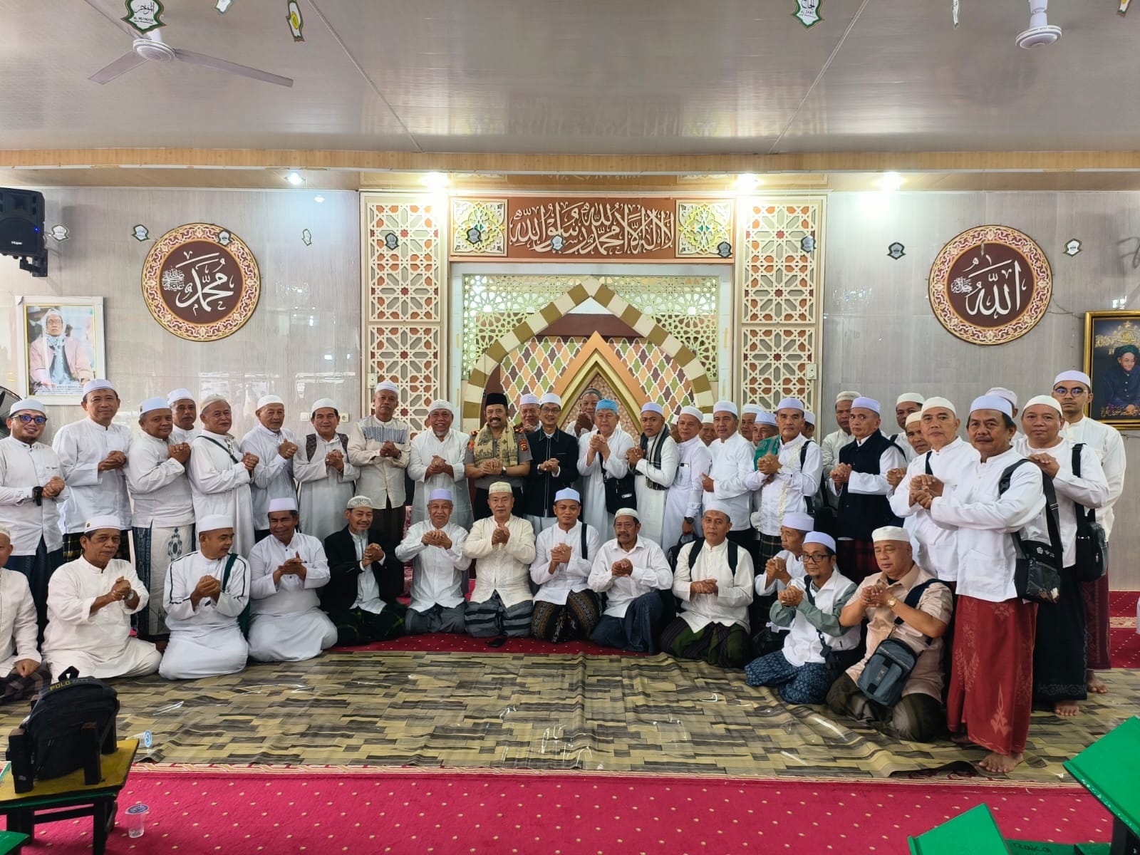 Hadiri Pengajian Majelis Ilmi wa Dzikri Al-Hidayah, Wakapolda Jambi Sampaikan Pesan Kamtibmas