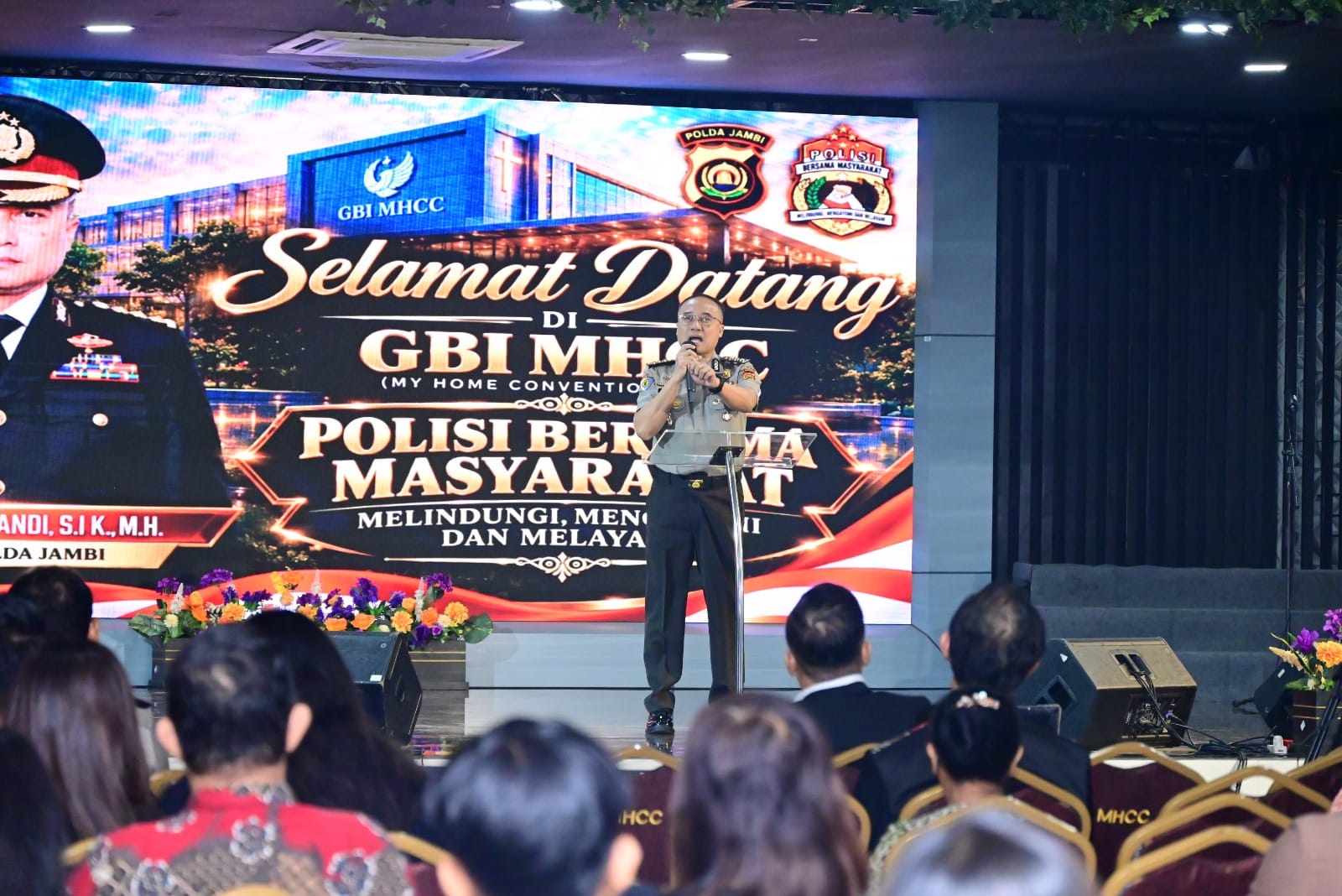 Polda Jambi Pererat Silaturahmi dengan Jemaat GBI MHCC melalui Kegiatan Minggu Kasih