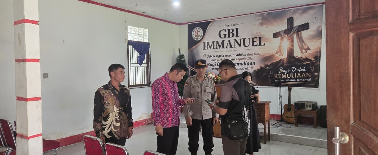 MINGGU KASIH, POLSEK PONTIANAK TIMUR HADIR DI TENGAH MASYARAKAT