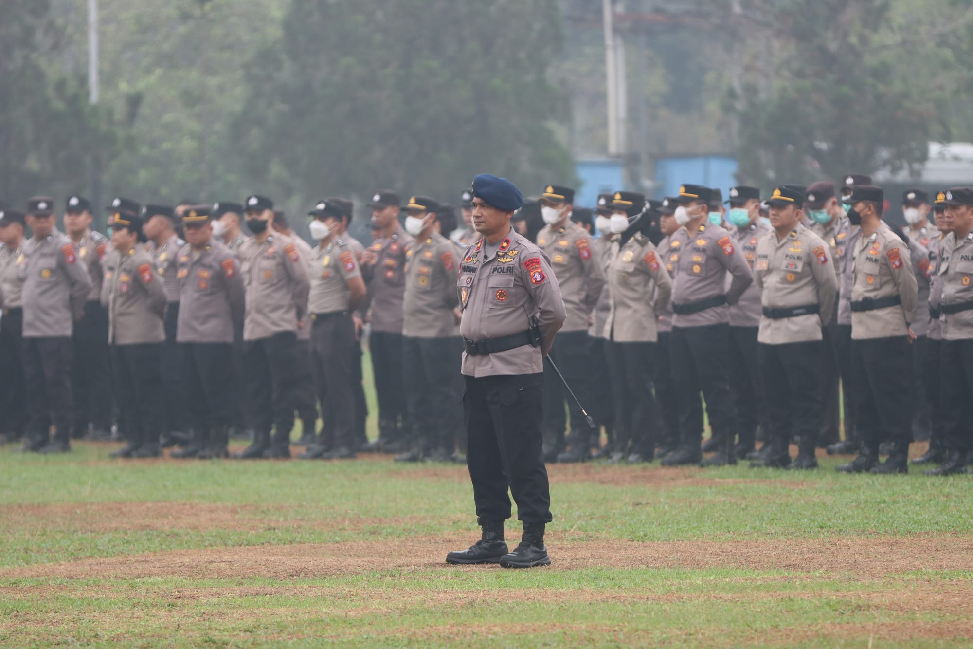 Polri Kerahkan 105 Personel Bareskrim dan Korbrimob untuk Perkuat Penanganan Karhutla di Kalteng