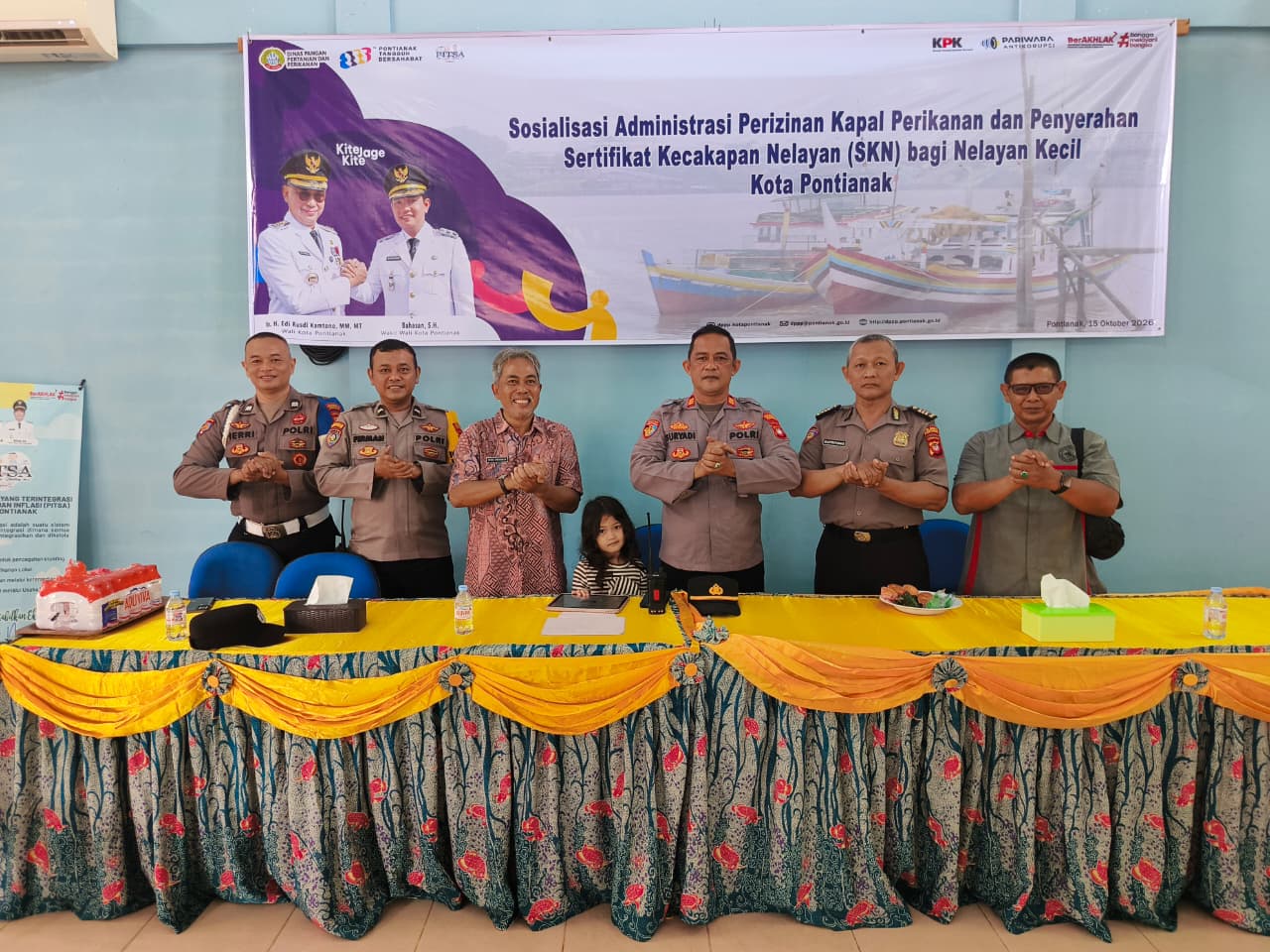 Peduli Pengangguran, Polsek Pontianak Timur Jajaki Pelatihan Perikanan