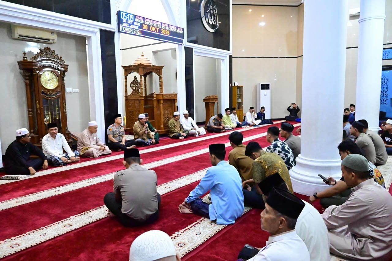 Subuh Keliling di Masjid Al-Munawarah, Kapolda Jambi Ajak Masyarakat Perkuat Sinergi Jaga Kamtibmas