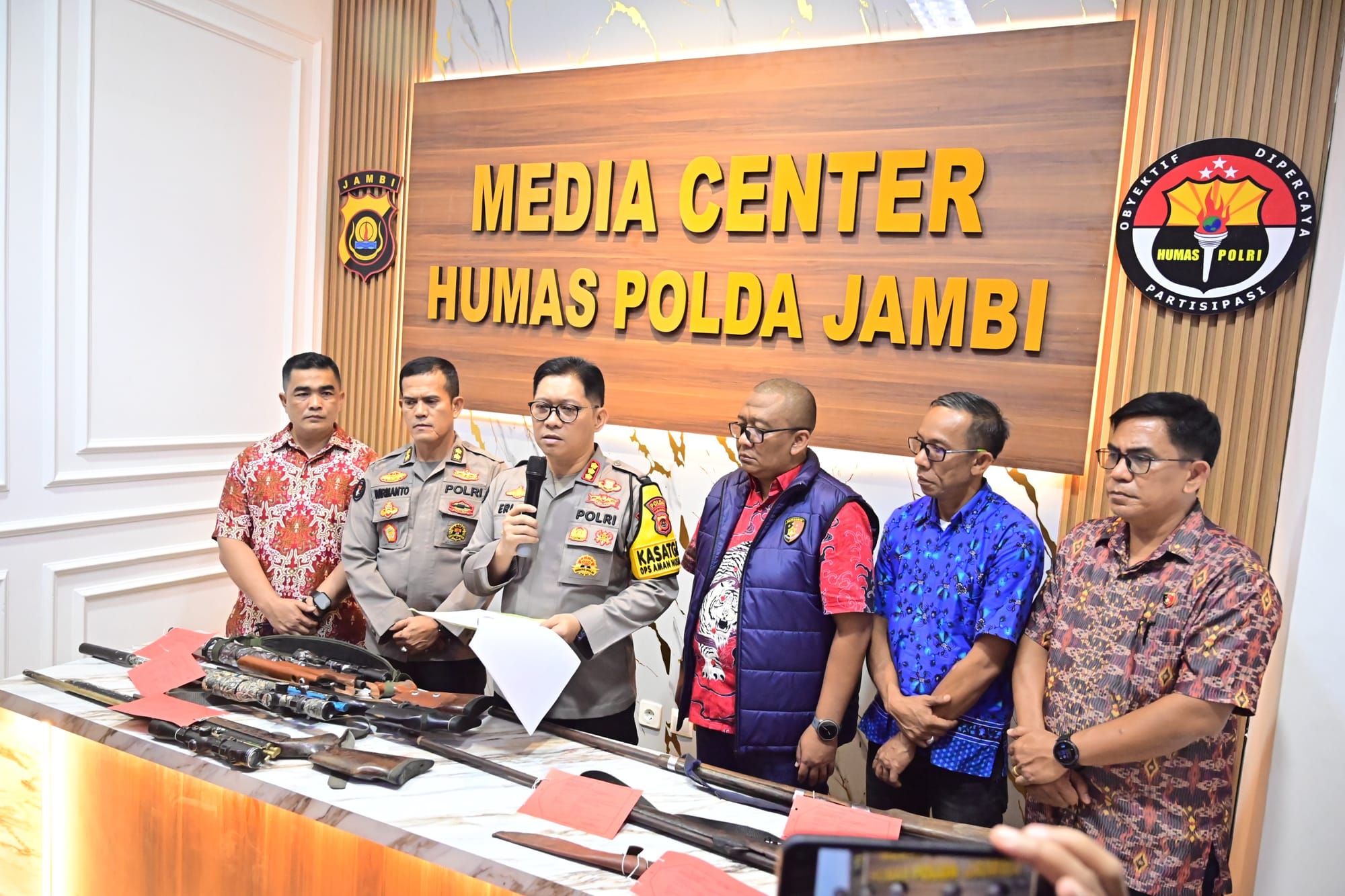 Respons Cepat Kepolisian, Delapan Terduga Pelaku Penyerangan Mapolres Merangin Ditangkap