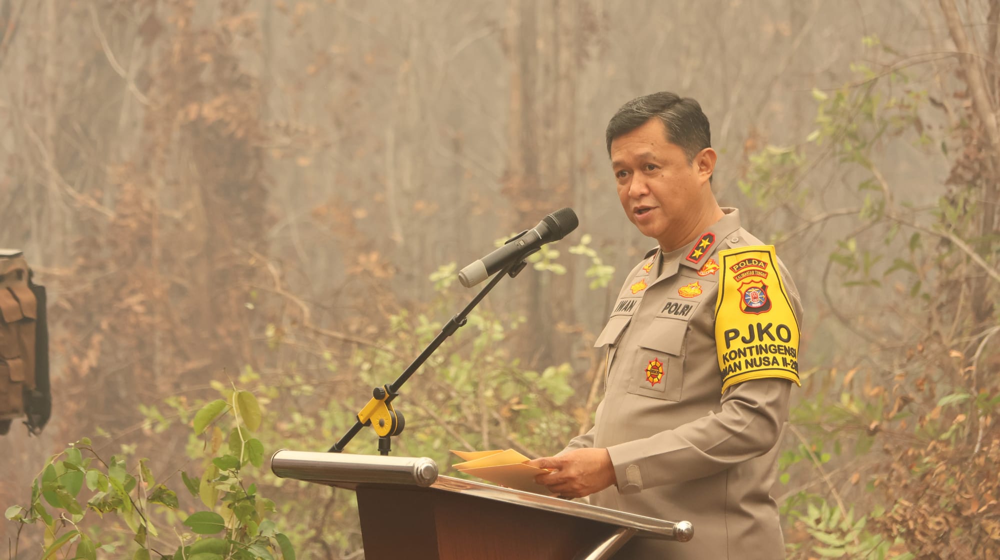 Green Policing Program Prioritas Kapolri yang Dicanangkan di Polda Kalteng, Fokus Reboisasi Lahan Bekas Terbakar