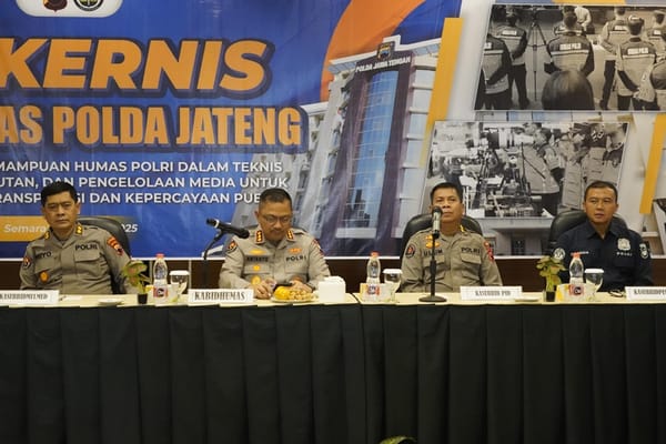 Tingkatkan Kinerja Kehumasan, Polda Jateng Libatkan Media dalam Rakernis 2025