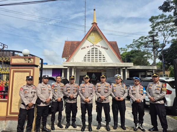 Amankan Ibadah Paskah, 265 Personel Polres Wonosobo Diterjunkan