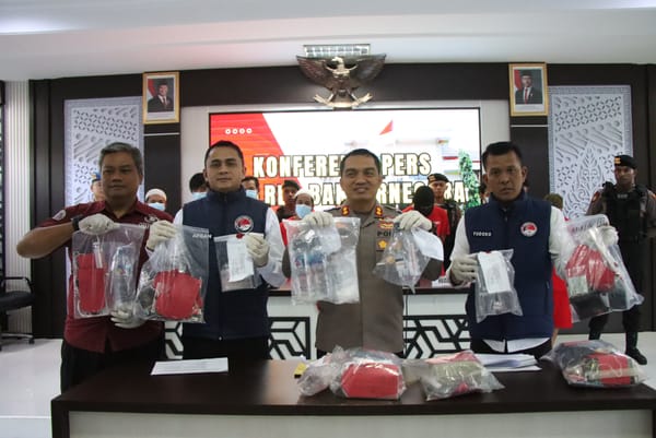 Pengedar Sabu Ditangkap Polisi Banjarnegara, Hampir 46 Gram Sabu Disita