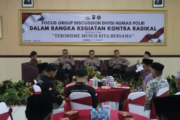 Silaturahmi Kamtibmas di Magelang Fokus Bahas Pencegahan Radikalisme dan Terorisme