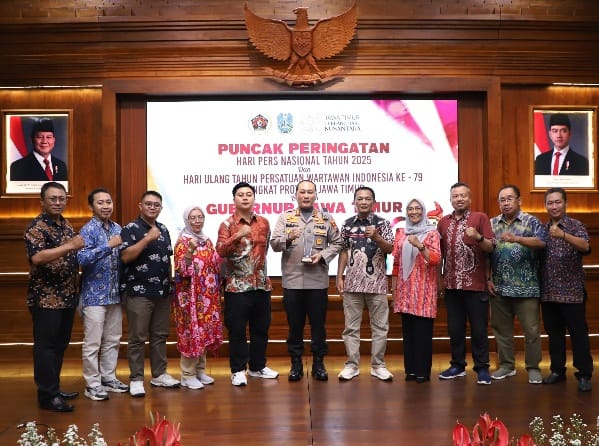 Puncak HPN 2025, Kapolresta Malang Kota Raih Rastra Sewakottama Award