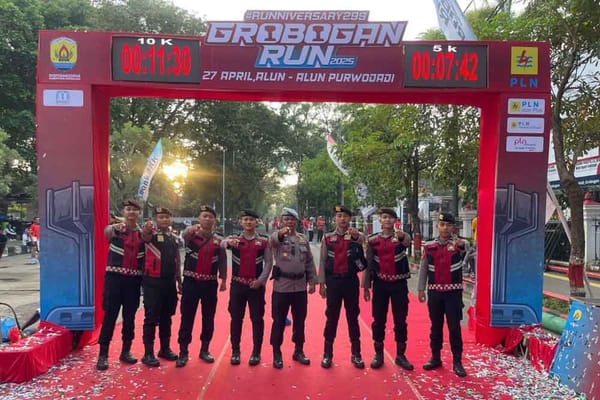 114 Polisi Dikerahkan untuk Pengamanan Grobogan Run 2025