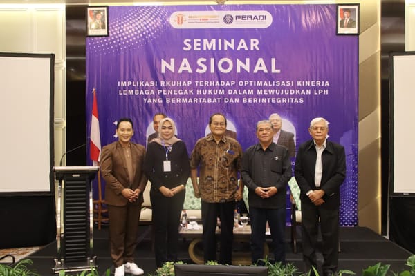 Optimalisasi Lembaga Penegak Hukum Butuh RKUHAP yang Adil dan Responsif Zaman