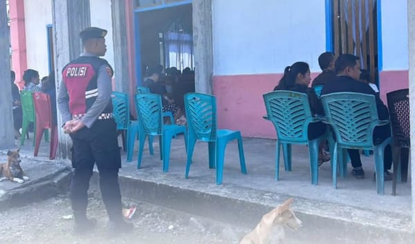 Polresta Tidore Amankan Perayaan Paskah di Oba dan Oba Utara, 98 Personel Dikerahkan