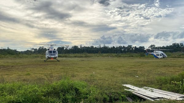Polri Kerahkan Helikopter untuk Misi Kemanusiaan Cari IPTU Tomi Samuel di Operasi AB Moskona 2025