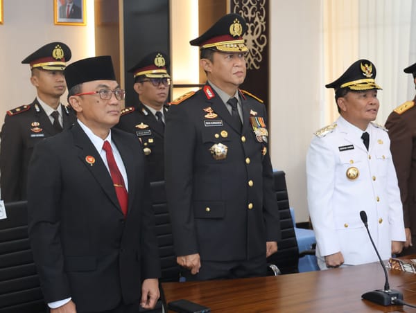 Perkuat Sinergi, Kapolda Kalteng Ikuti Upacara Peringatan Hari Otonomi Daerah ke-29 Secara Virtual