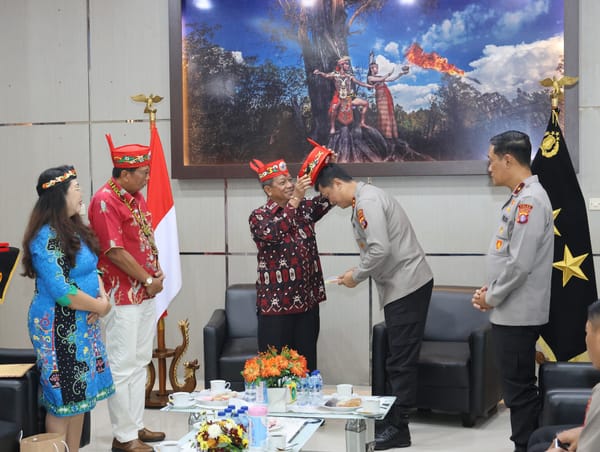 Kapolda Kalteng Audiensi dengan ICMDN, Perkuat Sinergi dengan Tokoh Adat dan Cendekiawan