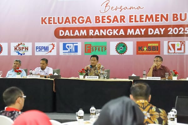 Kapolda Jateng Ajak Serikat Buruh Wujudkan May Day 2025 yang Damai dan Kondusif