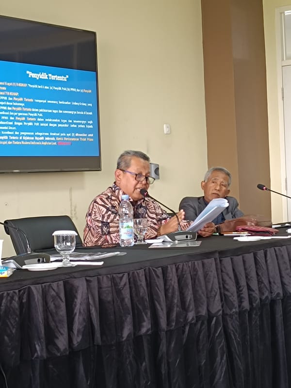 Penegakan Hukum Perlu Landasan Baru, Pembaruan KUHAP Mendesak