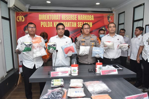 Terungkap! Jaringan Narkoba Fredy Pratama Dibongkar Polda Kalsel