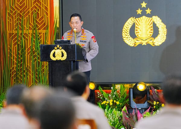 Rapat Kerja Teknis Gabungan Divisi Dibuka Kapolri, Fokus Penguatan Kinerja