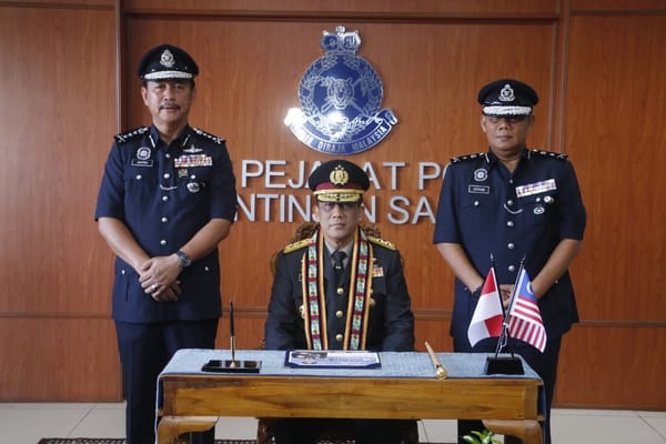 Perkuat Perbatasan, Polda Kaltara Jalin Kerja Sama Strategis dengan Polis Sabah