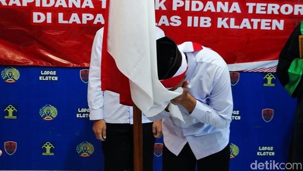 Napiter di Lapas Klaten Ikrar Setia NKRI, Polisi Harap Jadi Teladan