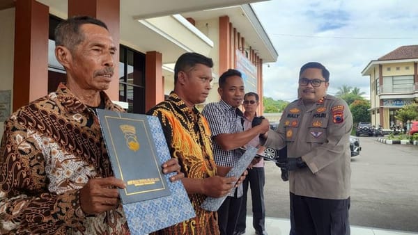 Kapolres Temanggung Apresiasi Tiga Warga yang Amankan Begal Tanpa Main Hakim Sendiri