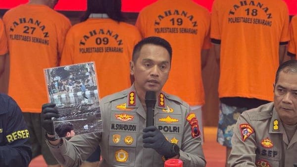 Kelompok Anarko Diduga Pemicu Kerusuhan May Day di Semarang, 6 Tersangka Ditetapkan