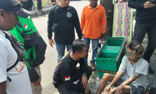 Dua Pemuda Pengedar Sabu Dibekuk di Alun-alun Sragen