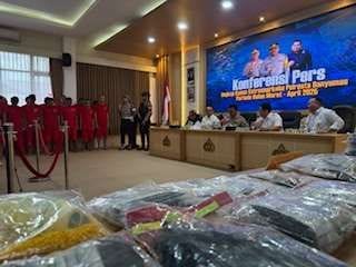 Polresta Banyumas Tangkap 27 Pengedar Narkoba Sekaligus