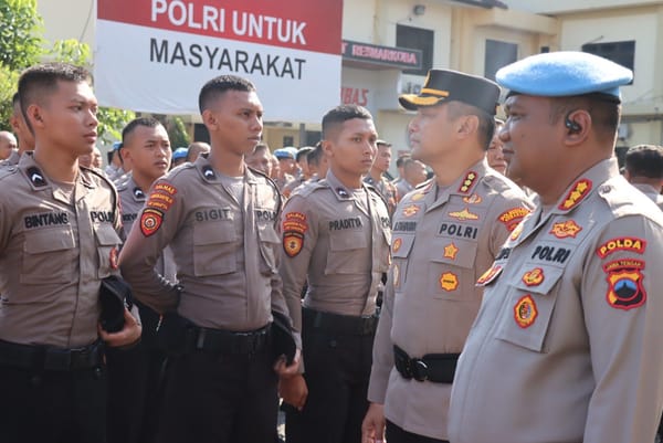 Propam Polda Jateng Gelar Sidak Ketertiban di Polrestabes Semarang