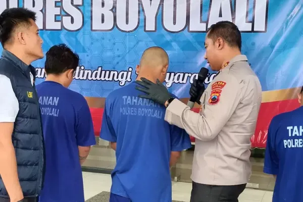 Polres Boyolali Tangkap Pelaku Pembobolan Balai Desa dan SD di Kemusu