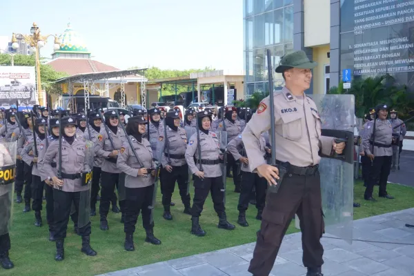 Tujuan Latihan Pengendalian Massa bagi Polwan Polresta Surakarta Terungkap