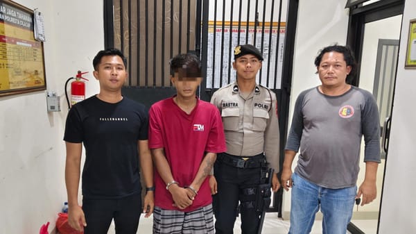 Curi Kabel dan Pipa Perusahaan, Pemuda di Cilacap Selatan Dibekuk Polisi