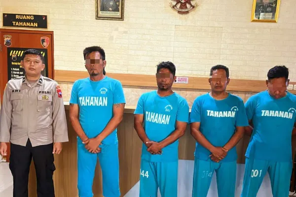 Diduga Curi Aset PT KAI, Oknum Anggota GRIB Jaya Diamankan Polda Jateng