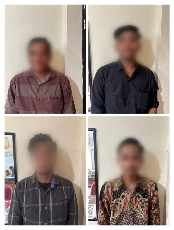 Polres Demak Tangkap 4 Pelaku Pengeroyokan di Desa Bantengmati
