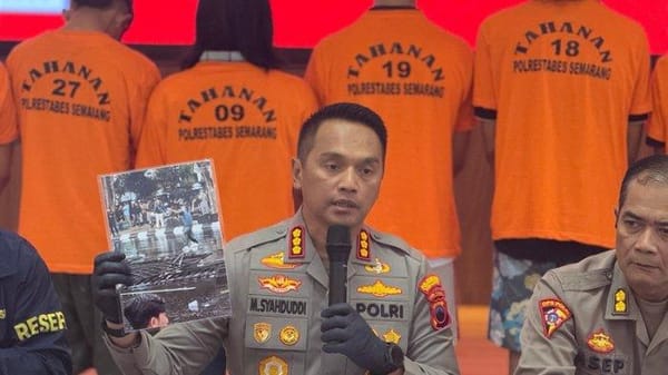 Polisi Tetapkan 6 Tersangka dari Kelompok Anarko dalam Kerusuhan May Day Semarang