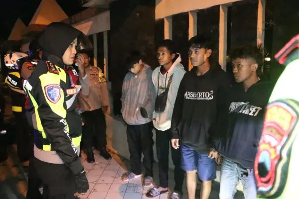 Cegah Balapan Liar, Kapolres Semarang Terjun Langsung di Operasi Aman Candi 2025