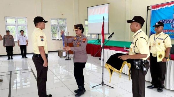 Satpam di Purbalingga Jalani Pelatihan Intensif Langsung dari Polisi