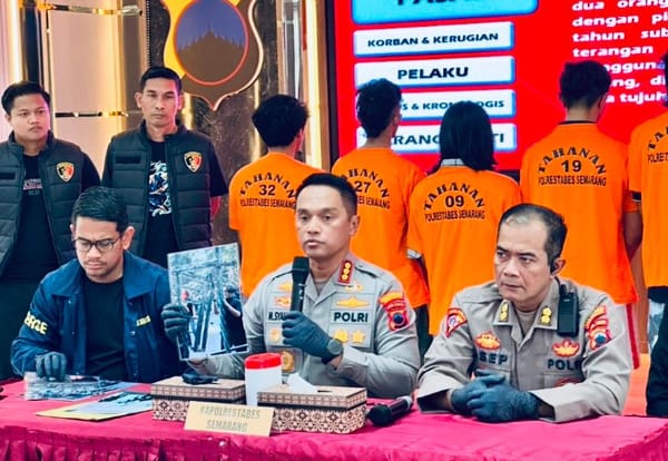 Polisi Tetapkan Enam Tersangka dalam Kericuhan Aksi May Day di Semarang