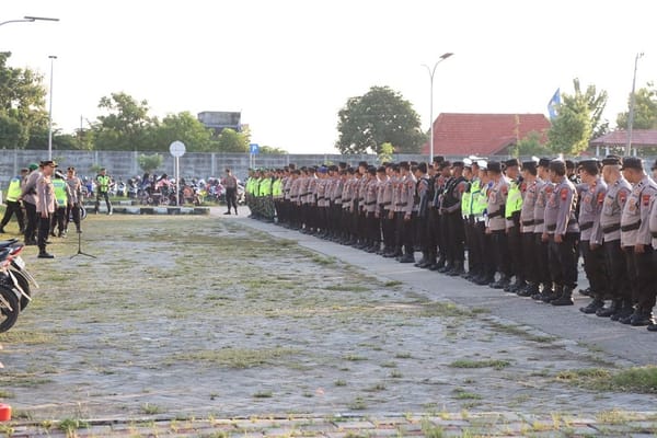Kapolres Brebes Tegaskan Pengamanan May Day Harus Sesuai SOP dalam Apel Pagi